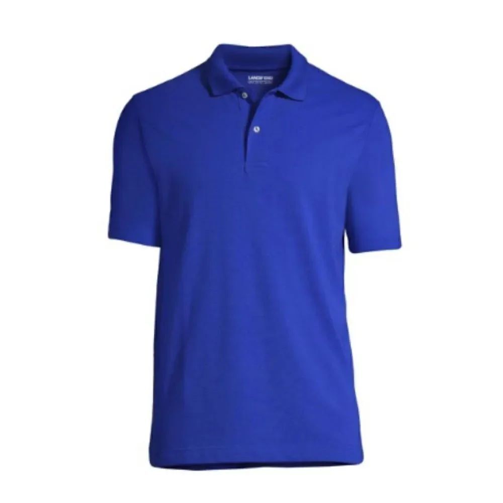 Lands' End Young XL Traditional Fit Polo Shirt Blue